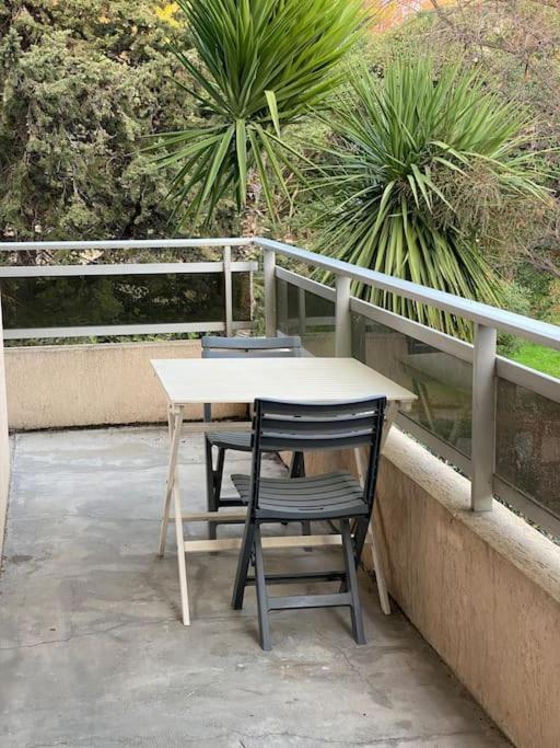 Studio Avec Terrasse, Vue Sur Jardin Leilighet Nice Eksteriør bilde